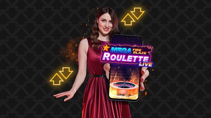 Como jogar Mega Fire Blaze Roulette